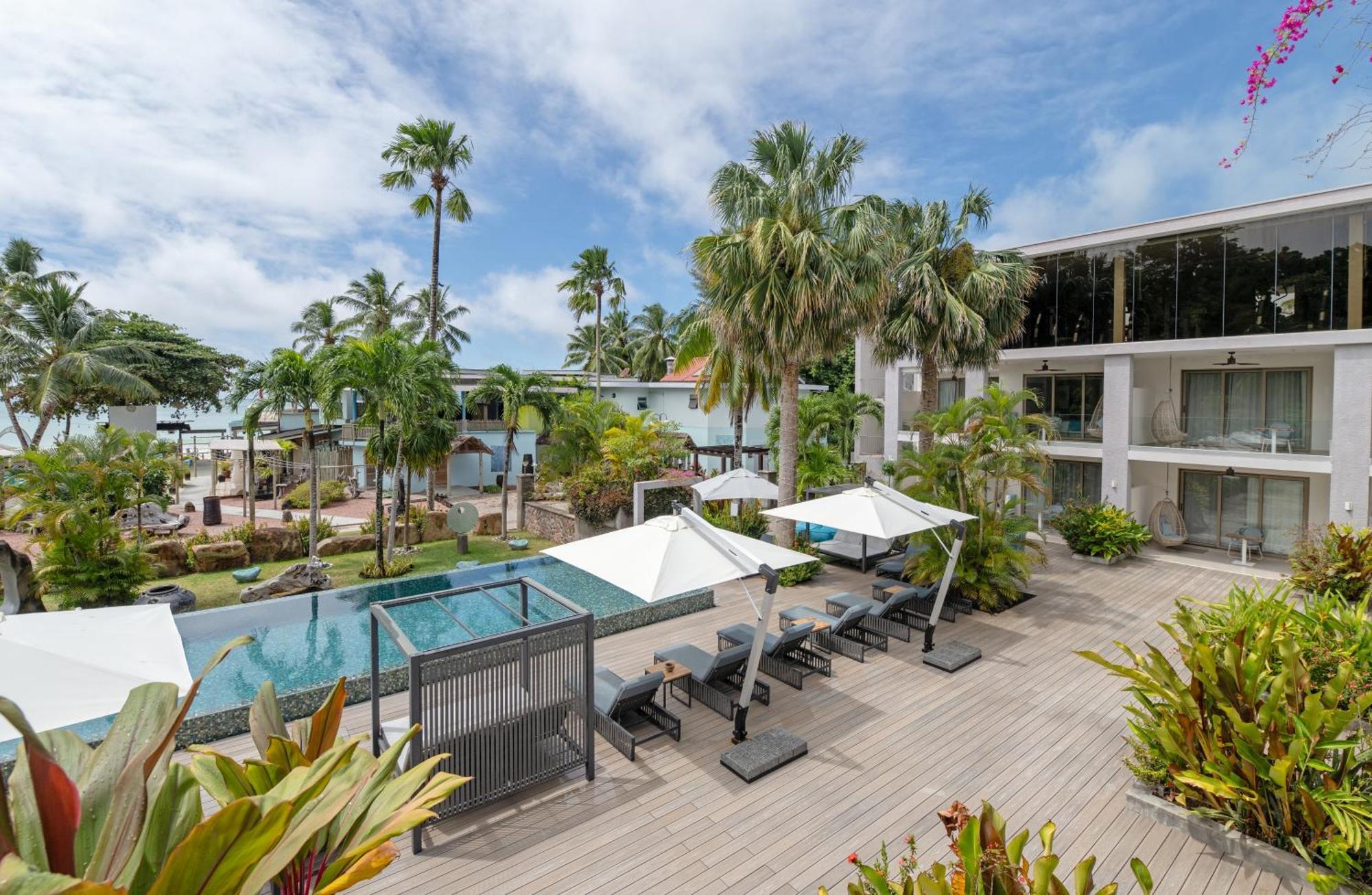 Hotel Le Duc De Praslin Baie Sainte Anne Exterior photo